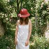 Big Size Fedora Sun Hat Straw Material Jazz Bucket Hat Beach Hard Straw Hat  Outdoor Use