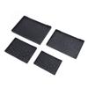 4PCS Plastic Serving Tray Lightweight Multifunction Rectangular Fruit Trays Serving Platters Set