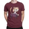 Sey Mens T Shirt Neco Arc NECOARC Cat Novelty Tees Short Sleeve Round Neck TShirt 100 Cotton Printed Clothes