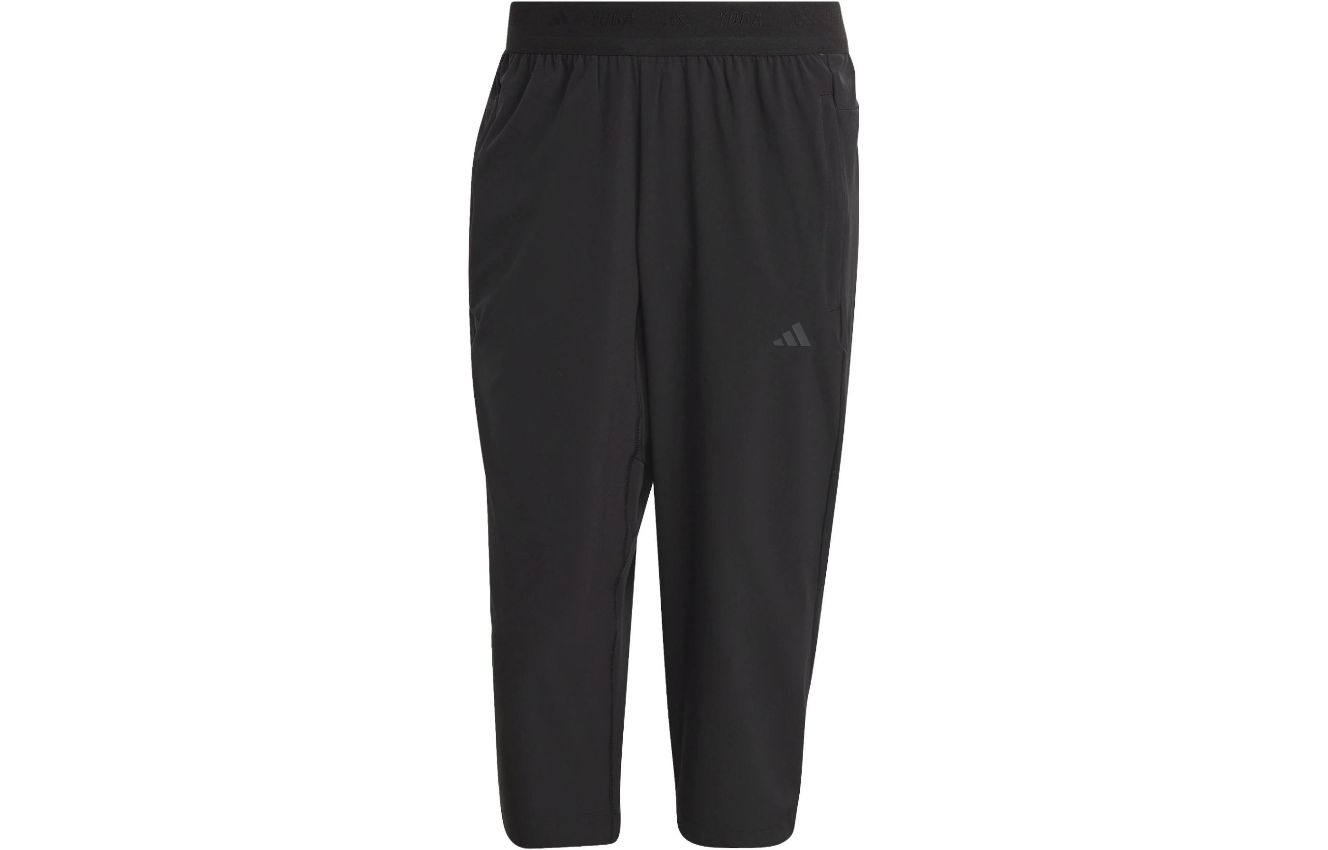 Adidas Casual Pants Men s Black Moderate Tapered Pants H44515 S