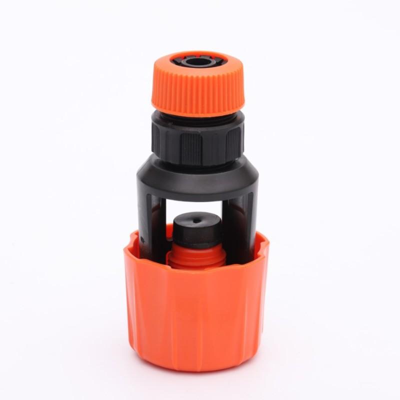 Universeller Wasserhahn zu Gartenschlauch Adapter Küchenbewässerungsgeräte Gartenschlauch Wasseranschlüsse Runde Wasserhahnverbinder 1 Stück