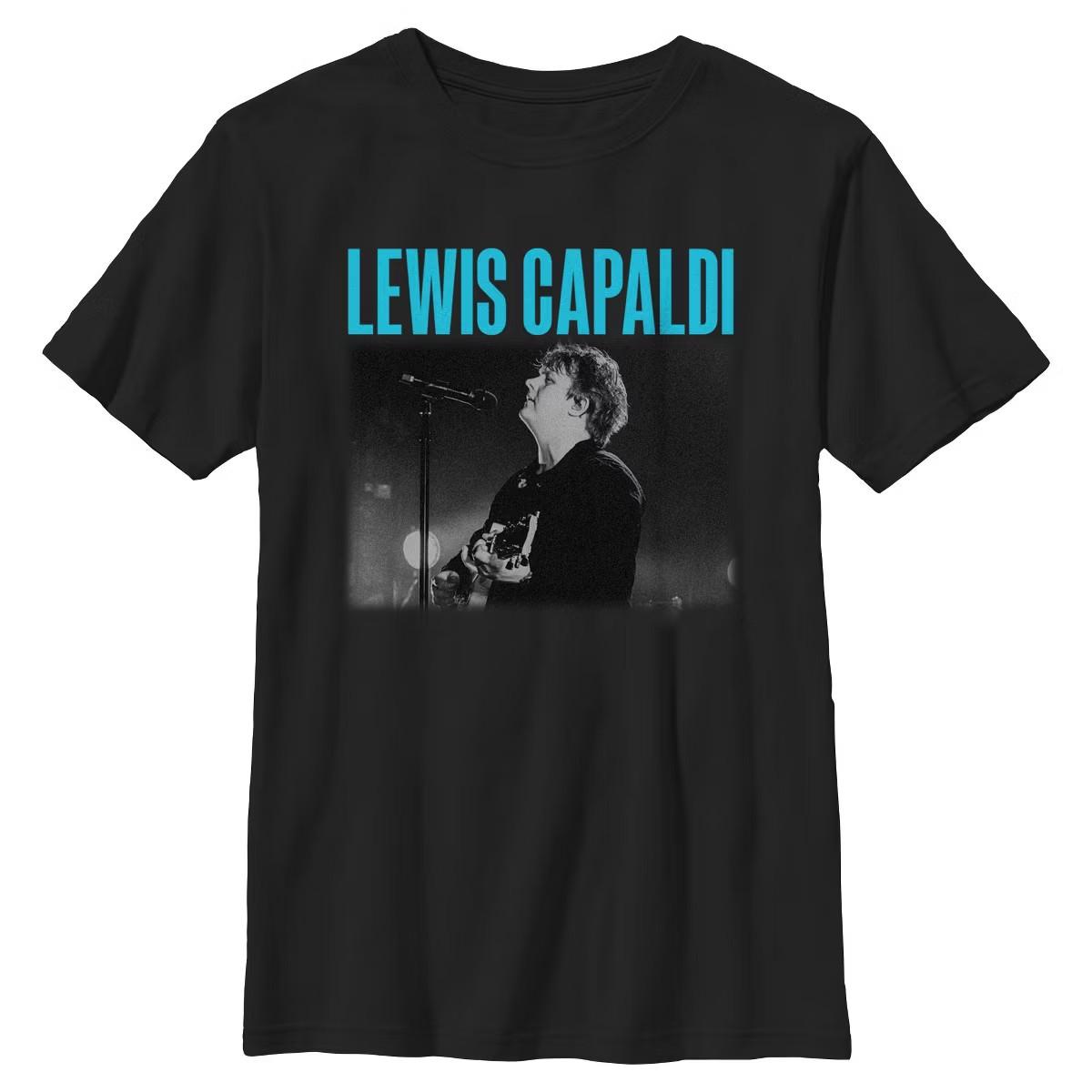 NEW Lewis Capaldi Live In Concert Heavy Cotton Black T Shirt S-5XL AG114 S разноцветный