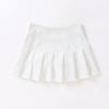Summer Spice Girl Sexy Super Short Pleated Skirt Short Skirt Slim Fit Solid Color Low Waist Mini Tennis Skirt Sports Wind INS