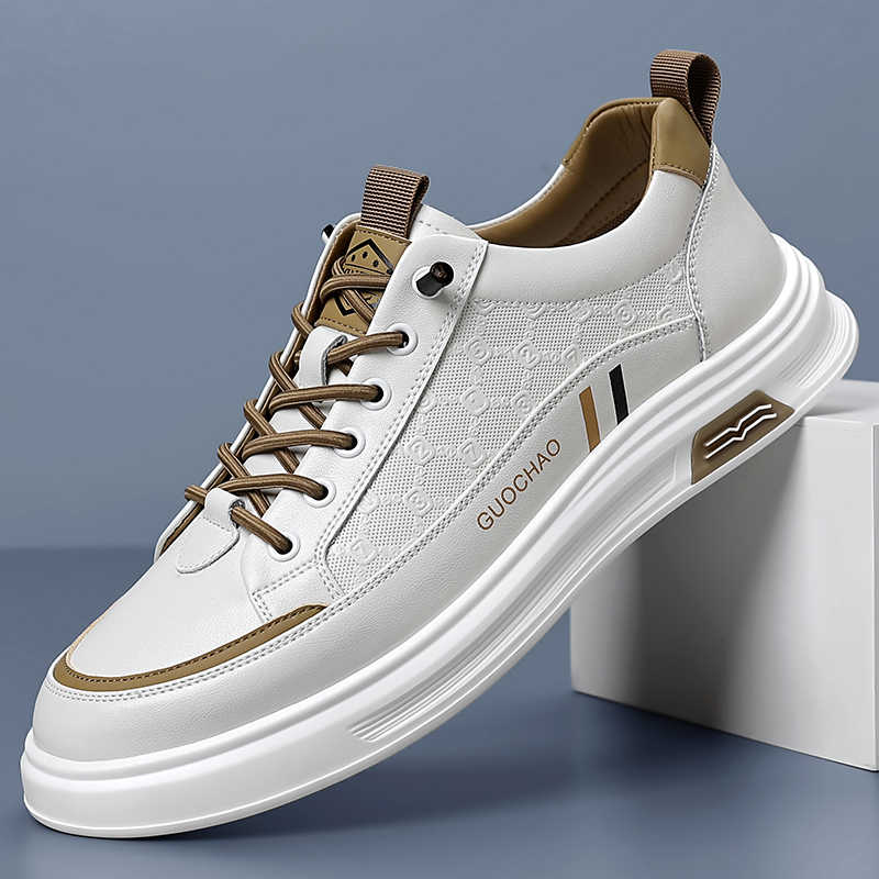 Fashion Round Nose Appearance Increases Designer Boots Men Skateboarding Men's Sneakers 44 Men's Large Size Shoes Sports