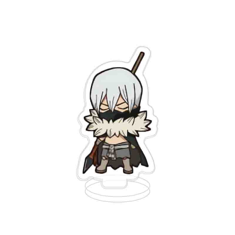 Dr. Stone Japanischer Anime-Merchandise Ishigami Senkuu Acryl-Ständerfigur Sammlerstück Schreibtisch-Dekoration Kreatives Geburtstagsgeschenk Für Jungen