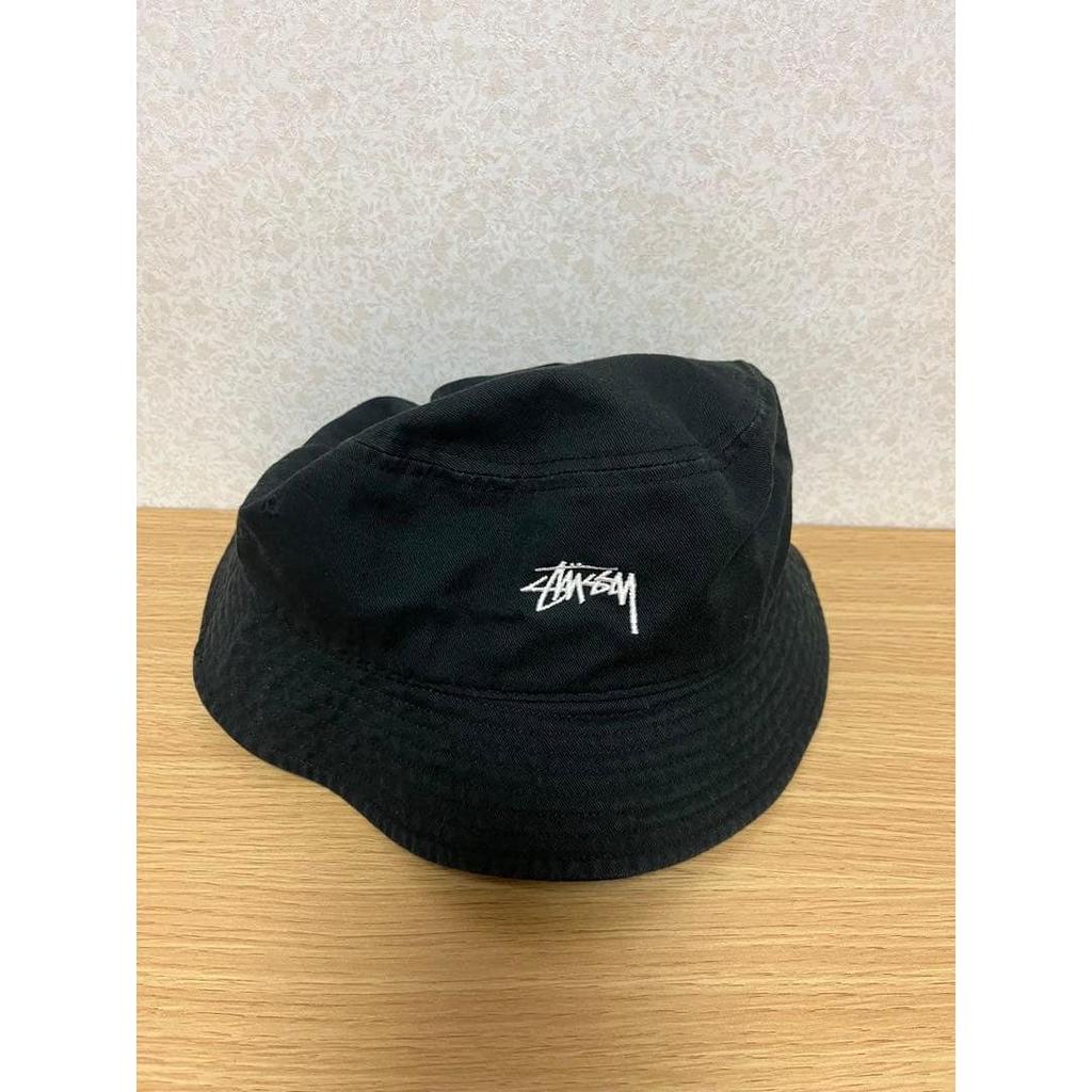 Used Stussy bucket hat black s/m