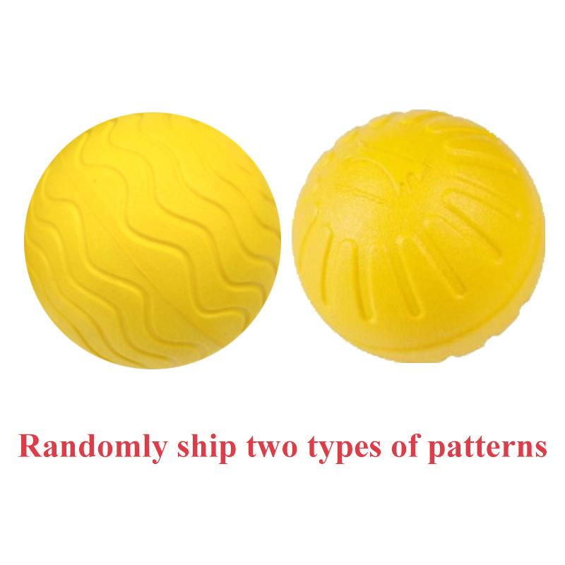 7/9cm Eva Hohl Hund Gummi Ball Kann Auf Der Wasseroberfläche Schwimmen Unzerstörbar Hund Bälle Lustig Trainingsball Kauspielzeug Für Hunde