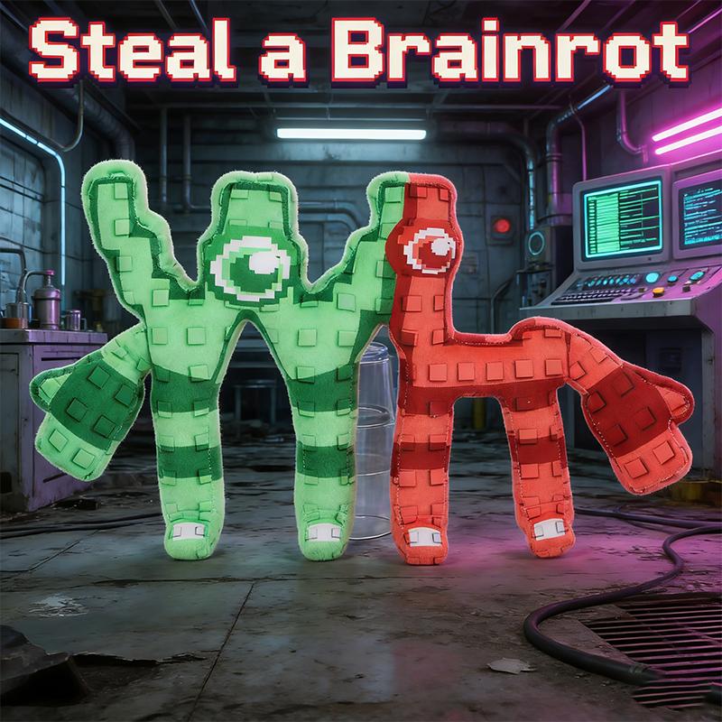 Neue Steal A Brainrot WL Shark Cannelloni Drachen Plüschtiere Niedliche Anime-Spiel-Peripheriegeräte Sammlerfiguren Puppen Kindergeschenke