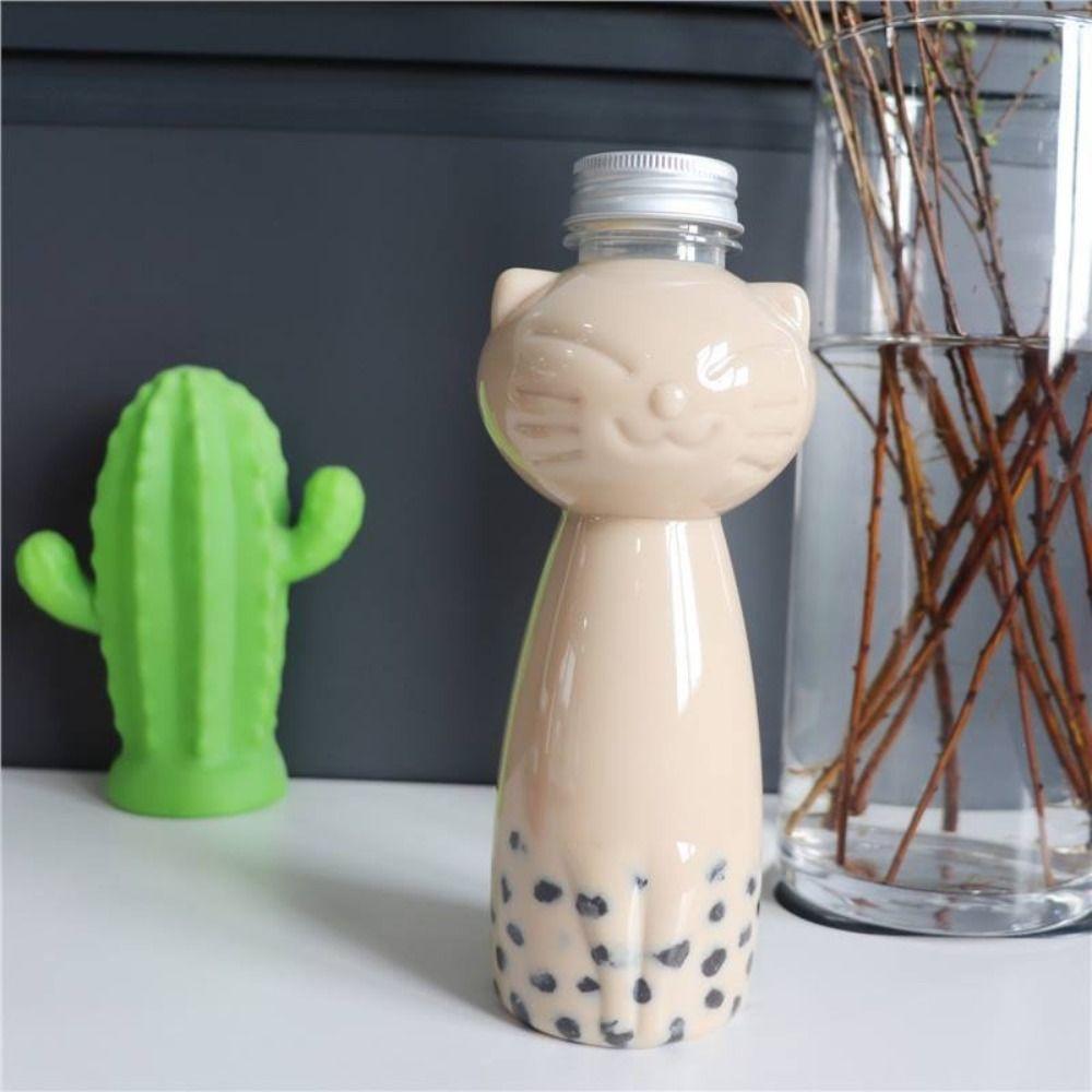 Portable Cat Water Bottles Transparent Drinking Cup Drinking Container Juicing Bottle Home Use
