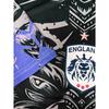 Pánské fotbalové triko England Lions se stylovým potiskem lva, kulatý výstřih a pohodlný sportovní top, vhodné pro herní trénink,