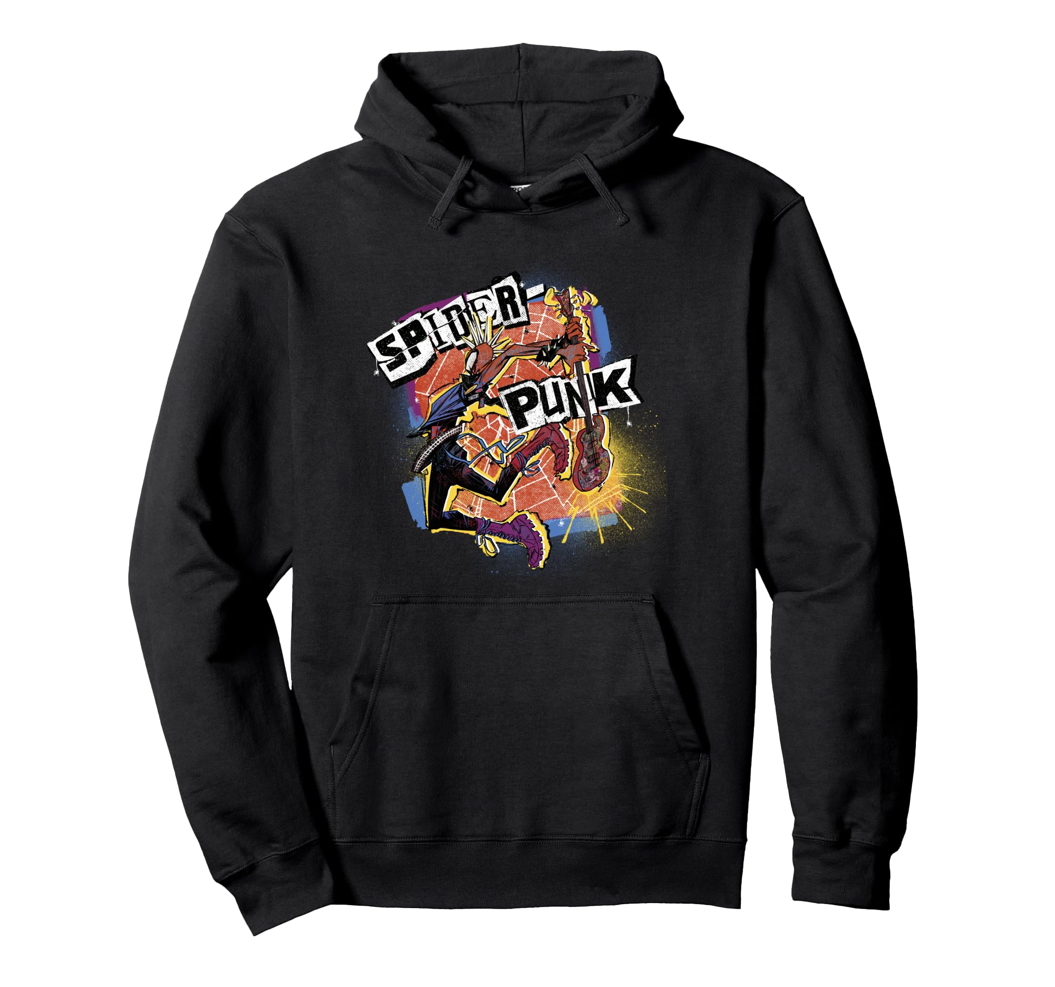 

Marvel Spider-Man: Into the Spider-Verse Part 1 Spider-Punk Hoodie