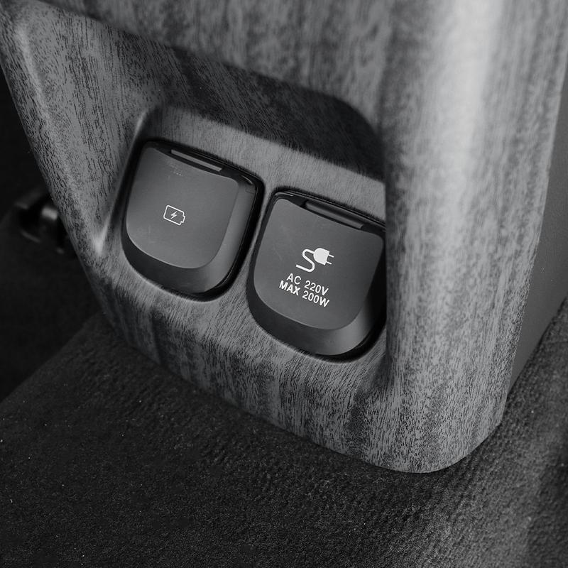 Car Interior Rear Air Vent Decorative Frame Cover Shift Extension Frame ABS For Genesis GV80 PE 2025 LHD/RHD Trim Accessories