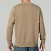 Nike Solid Color Logo Crew Neck Sweatshirt Men Tops Khaki BV2663-247
