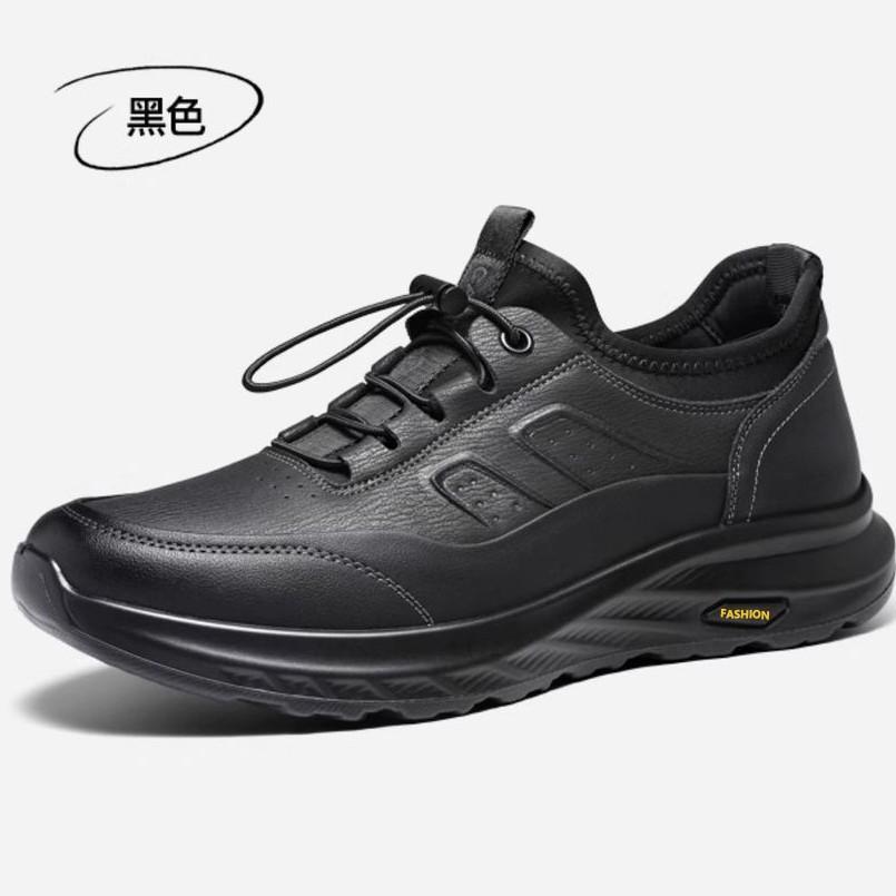 Winter neue lässige Sport-Lederschuhe verdickte einzelne Baumwoll-Schneestiefel wasserdicht und warm