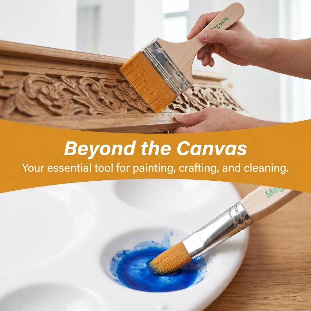 12PCS Assorted sizes Wall Painting Brushes Dust Cleaning Brushes Dust surface cleaning