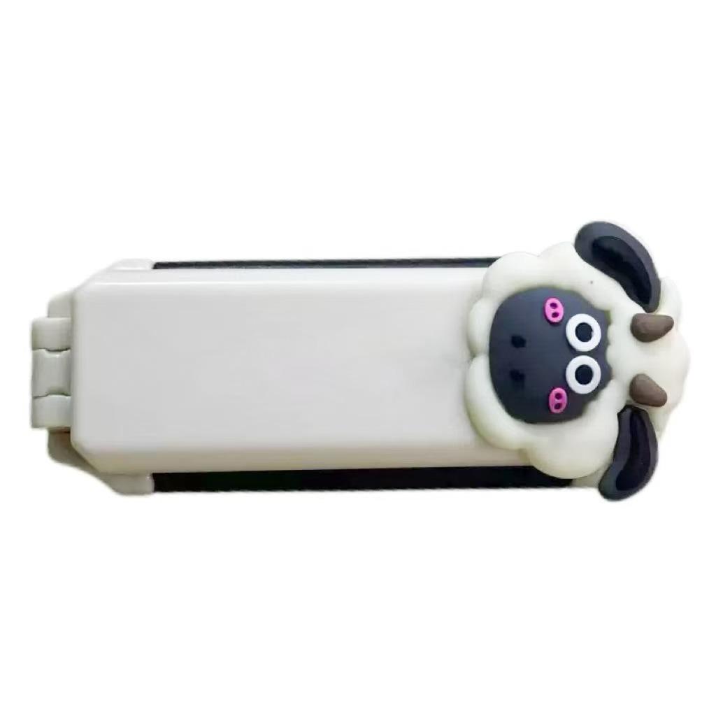 Women's Folding Air Cushion Massage Comb with Mirror