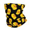 Rubber Cartoon Ducks Bandana Neck Warmer Unisex Hiking Camping Tube Mask Scarf Cute Yellow Ducks Motorcycle Gaiter Face Cover