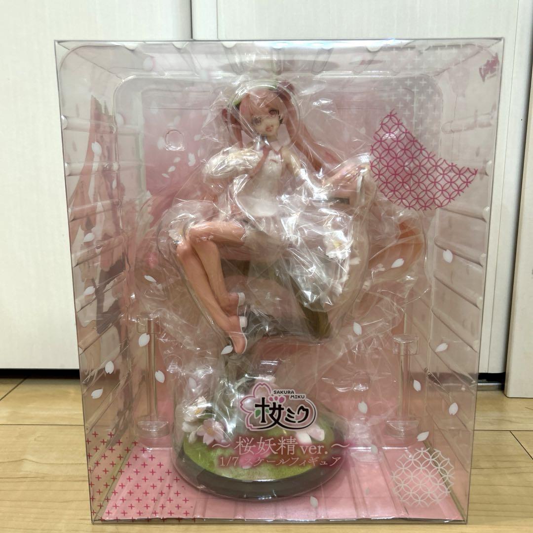 

[USED] Hatsune Miku Sakura Miku Spiritail Sakura Fairy Figure Opened Used