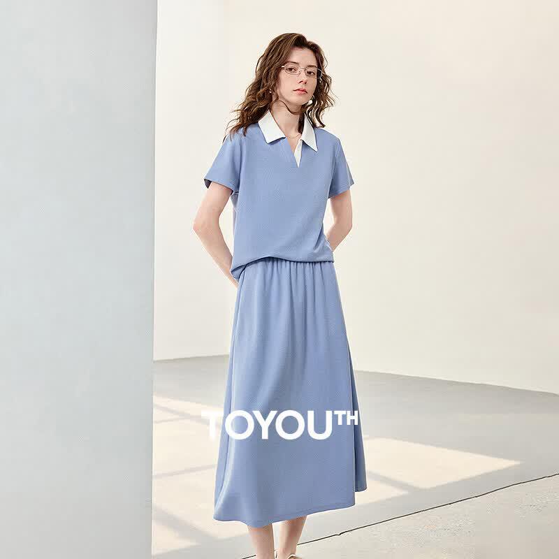Chuyu Women s Lyocell Cool Two-Piece T-Shirt & Wide-Leg Pants Set XL