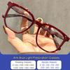 Fashion Unisex Square Reading Glasses Anti Blue Light Optical Eyeglasses Women's Blue Filter Glasses Lentes Custom Prescription