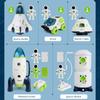 Space Station Space Shuttle Toys Rocket Acousto Optic Space Toys Puzzle Toy   Toy for Kid