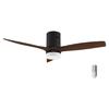 Cecotec Ceiling Fan Energysilence Aero 5600 Classic Black. 40W DC Motor Diameter 132 Cm 3 Blades 18W LED Lamp