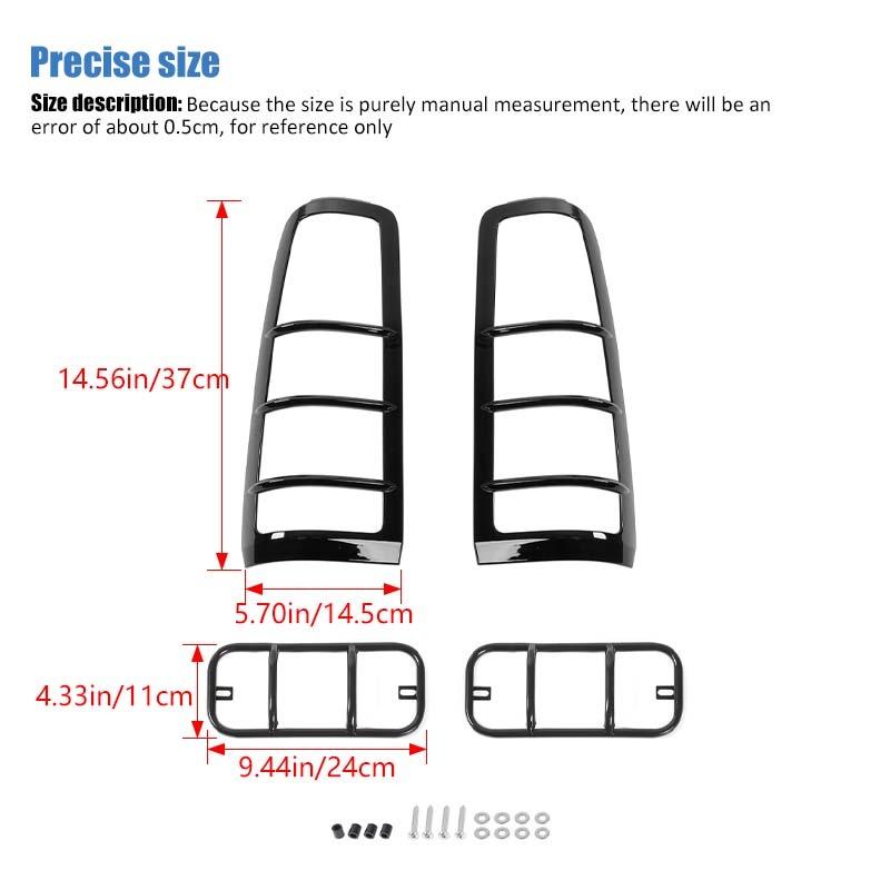 Car Rear Fog Lampshade Cover Lamp Protective Decoration Taillight Cover For Suzuki Jimny 2007-2017 Car Exterior Accessories