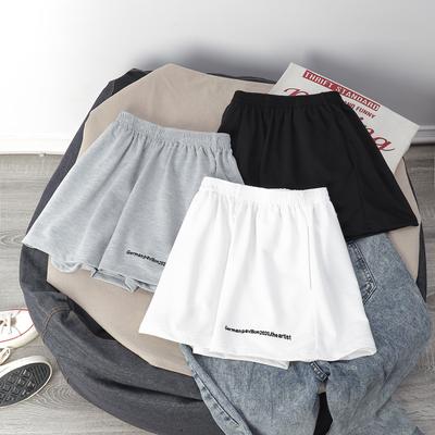 Kadınlar İçin Yazlık Zayıflatıcı Geniş Paça Spor Şort Yeni Bol Kore Tarzı Çok Yönlü Öğrenci Günlük Pantolon Kadınlar İçin
