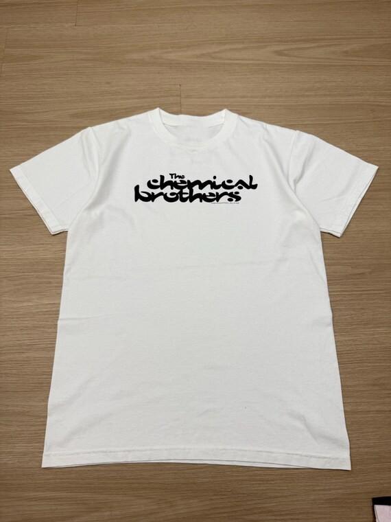 NEW The Chemical Brothers Logo White TShirt FULL size S5XL MI882 Unisex T-Shirt S