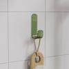 Strong Transparent Adhesive Hooks for Bathroom Wall Door No Drill Plastic Hangers