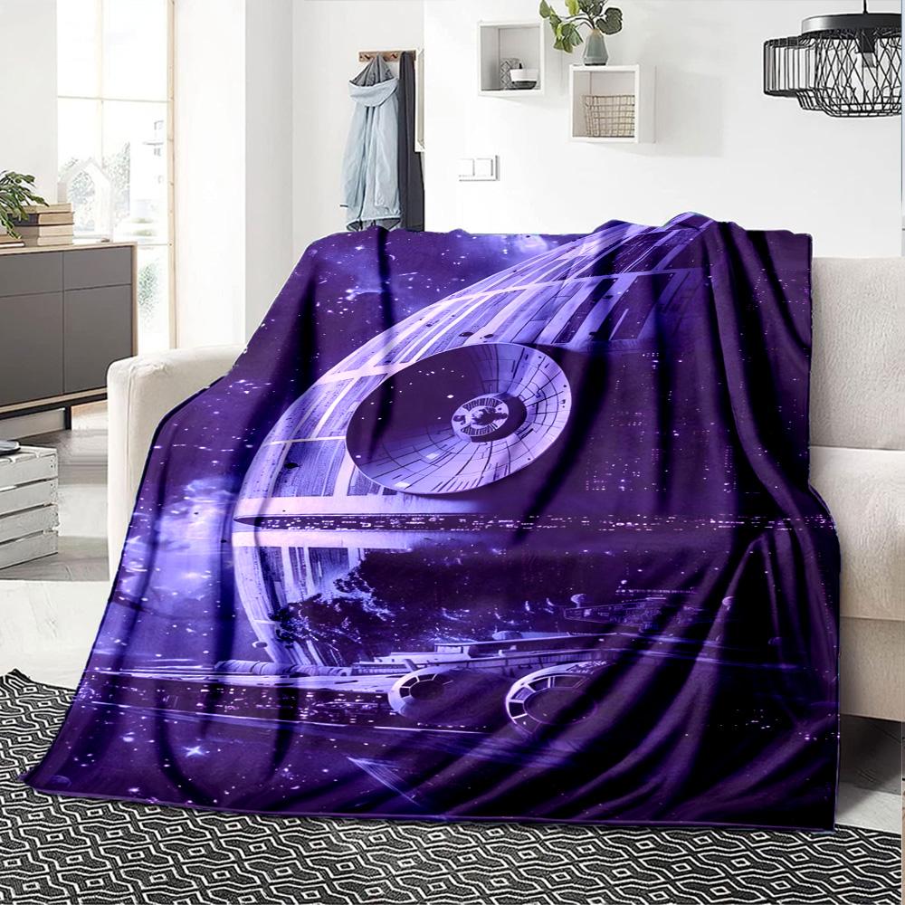 Star Wars Blanket Soft Warm Cozy Great for Office Chair Bed All-Season Use Stylish Decor Gift for Travel Home Birthdays