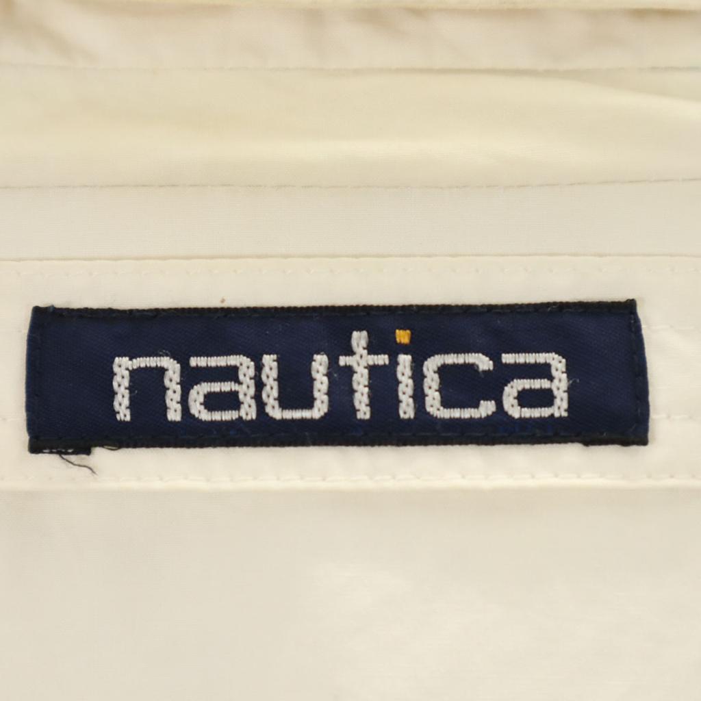 Nautica 90s Old Zip Jacket L White System Reversible Men's Used