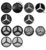 1pcs Front Grille Badge Star Emblem Logo For Mercedes Benz W245 B200 B250 W204 C300 C250 C350 GLK X204 GLK300 GLK350