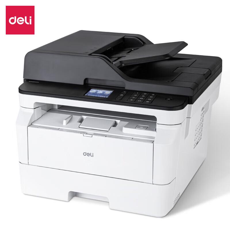 Deli M3400ADN Black & White 3-in-1 Laser Printer CN plug (adapter included)