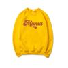 Толстовка Mama Retro Mom Hoodie Mama Пуловер з круглим вирізом Жіночі світшоти з довгим рукавом Подарунок на День матері Подарунки для нової мами Повсякденні топи унісекс