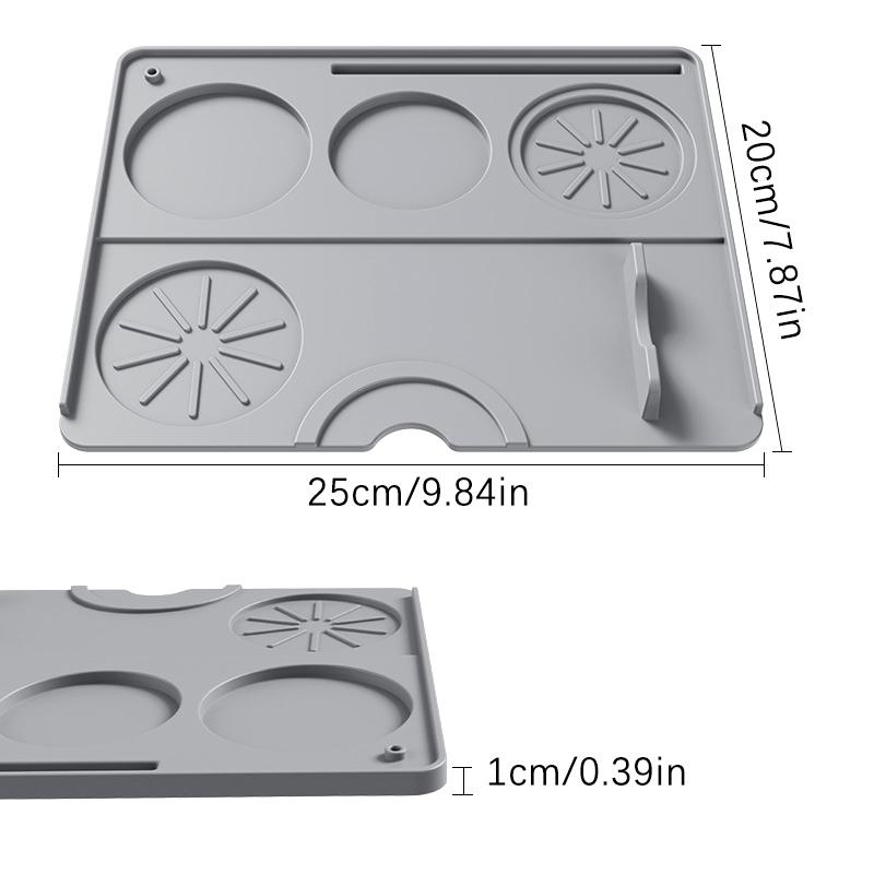 Mata do ubijania espresso Silikonowa Antypoślizgowa Podkładka Uchwyt Poduszka do Prasy do Kawy Narzędzie Akcesorium do Kawy Mata Stacja do Ubijania Do Domu Kawiarni