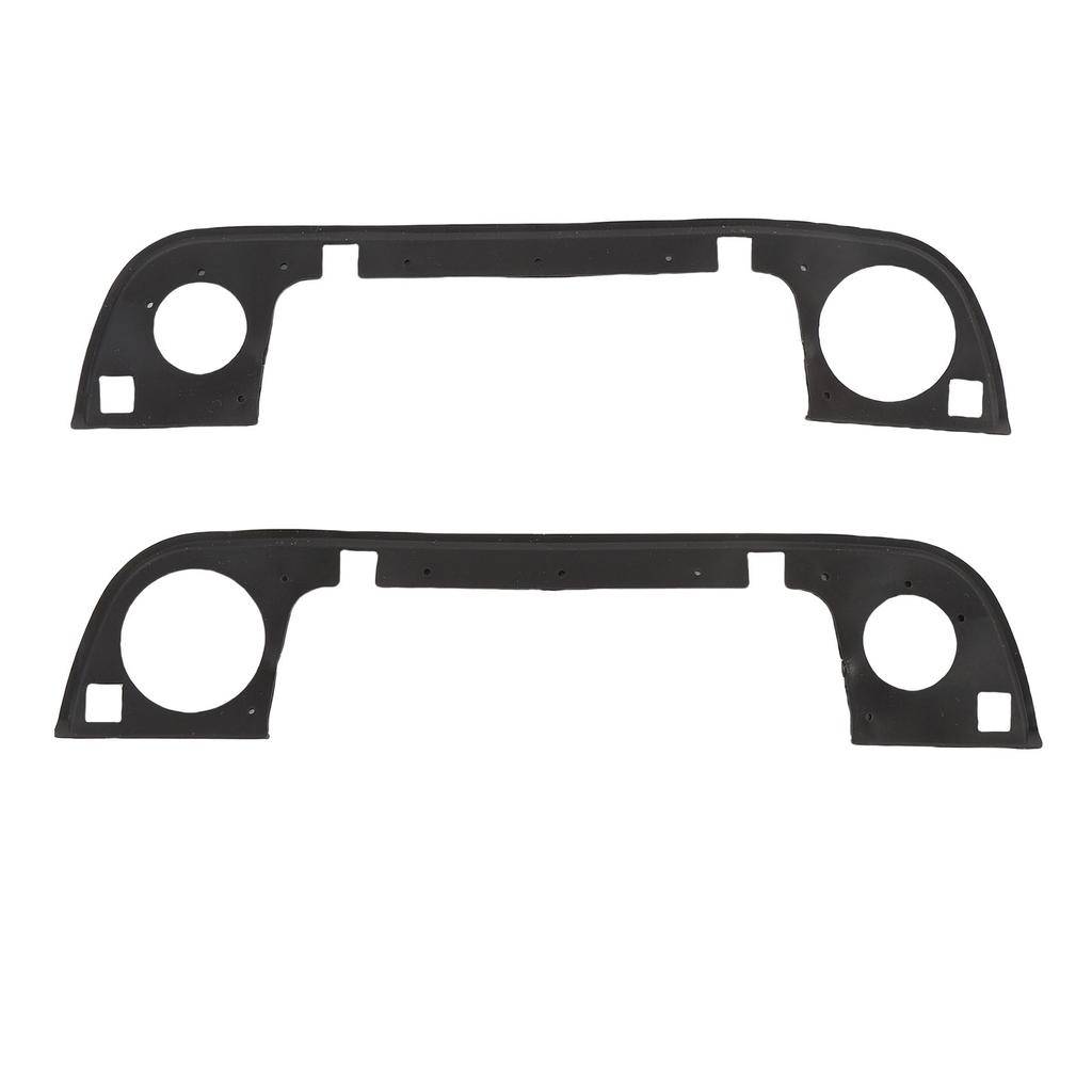 2 PCS Exterior Door Handle Cover Seal Gasket Front Left Right Plastic 51218122441 Replacement for E32 E34 E36