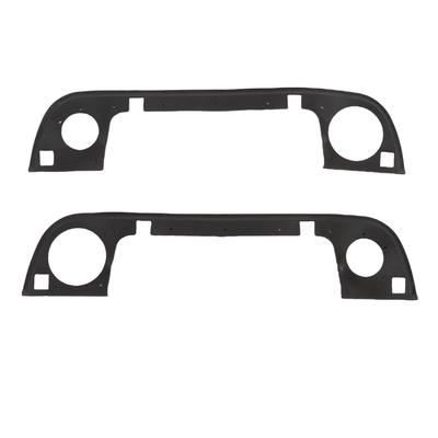 2 PCS Exterior Door Handle Cover Seal Gasket Front Left Right Plastic 51218122441 Replacement for E32 E34 E36