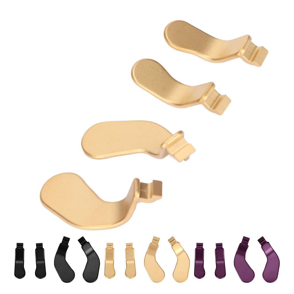 4PCS Controller Paddles Stainless Steel Replacement Controller Parts for   Elite Controller S