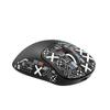 Three Mode Gaming Mouse Wired 2.4G BT5.3 10000 DPI Wireless Gaming Mouse with Mouse Sticker Black