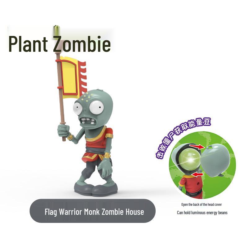 Plants Vs. Zombies Toy Set: Bewitching Mushroom, Fish Hook, Grassland Mine, Flaming Tree, Poison Pea