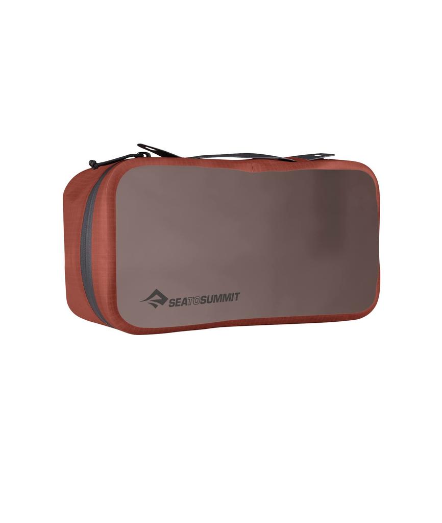 Sea to Summit Hydraulic Packing Cube Dustproof Waterproof Travel Organizer MD Liter Picante Red / 3.5