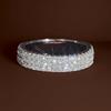 Yun Miao Starry Diamond Inlaid Ladies Ring - European & American Luxury Style