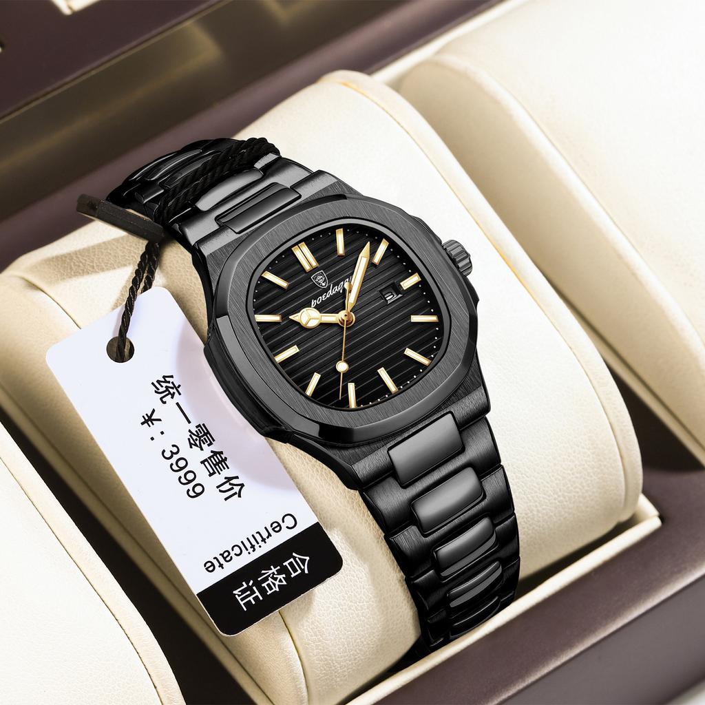 Luxe Dameshorloge Ultra-dun Lichtgevend Kwarts Horloge