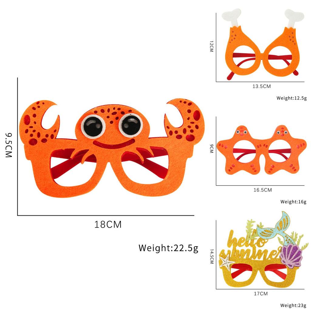 Colorful Plastic Hawaiian Style Sunglasses For Kids Perfect For Summer Beach Parties