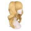 Professional  Long Wavy Cosplay Mixed Blonde Wig With 2 Ponytails Synthetic Hair Wigs