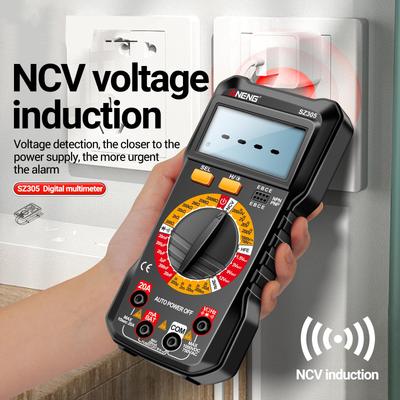 ANENG SZ305 Multimetre Kondansatör Test Cihazları Profesyonel 1999 Akıllı Voltmetre Ohm Metre Hızlı Sayımlar