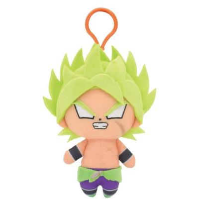 Dragon Ball Super Super Saiyan Broly Chibi Plüschmaskottchen mit Kunststoffhaken [Volle Kraft]