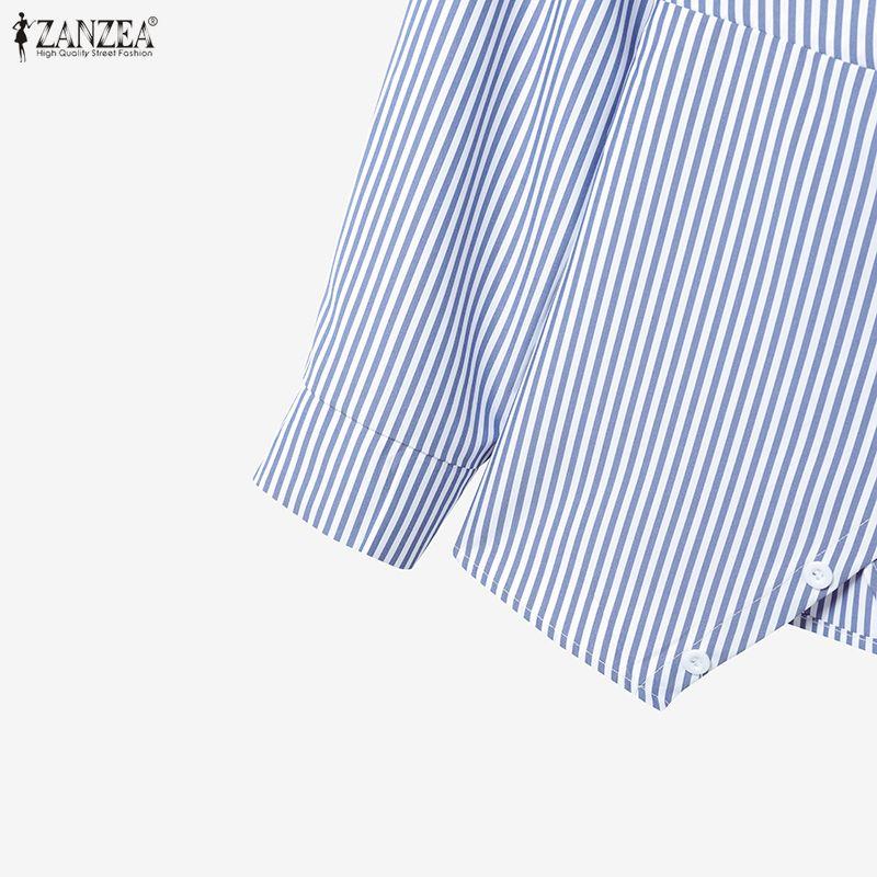 ZANZEA Dámské ležérní dvoudílné sady obleků s dlouhým rukávem a kalhotami