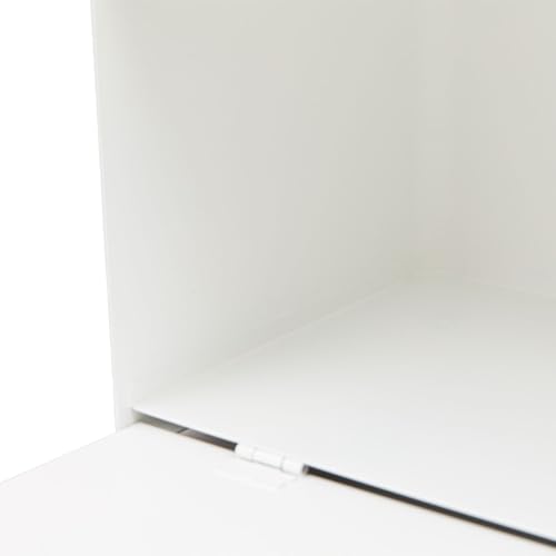 Nitori Steel Bread Case, White, SI001, 8910821